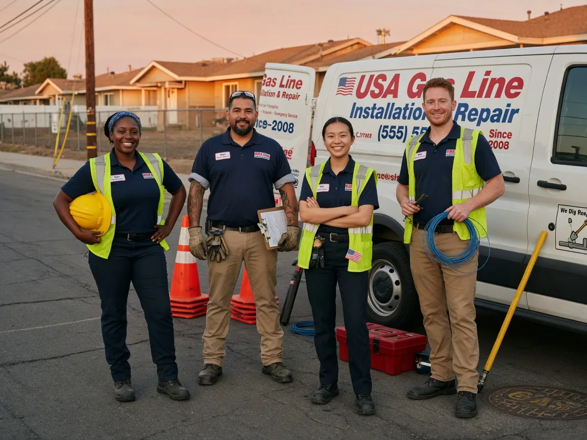 Gas Line Installation company in Kingsport, TN